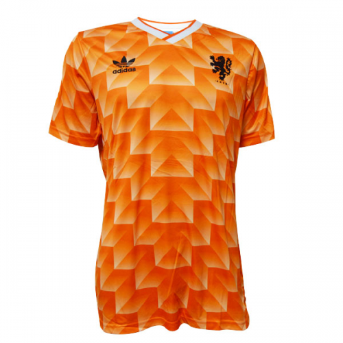 1988 Netherlands Retro Home Soccer Jersey Shirt